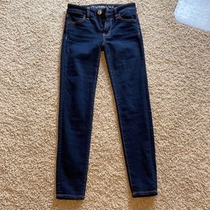 AE dark wash jeans